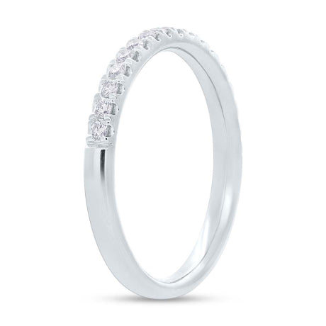 0.46ct 18k White Gold Diamond Lady's Band