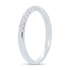 0.46ct 18k White Gold Diamond Lady's Band