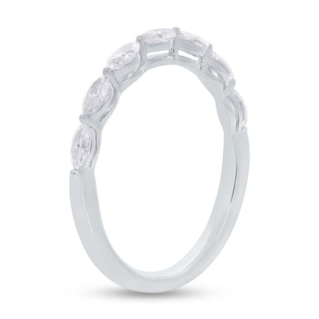 0.62ct 18k White Gold Diamond Lady's Marquise Band