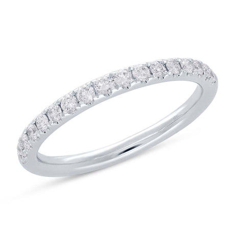 0.37ct 18k White Gold Diamond Lady's Band