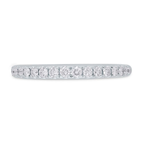 0.37ct 18k White Gold Diamond Lady's Band