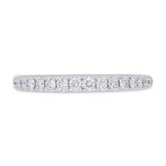 0.37ct 18k White Gold Diamond Lady's Band