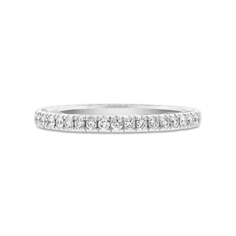 0.25ct 14k White Gold Diamond Lady's Band