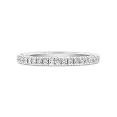 0.25ct 14k White Gold Diamond Lady's Band