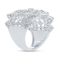 2.84ct 14k White Gold Diamond Lady's Ring