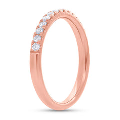 0.55ct 14k Rose Gold Diamond Lady's Band