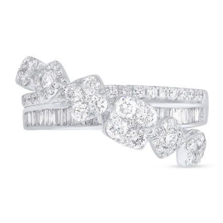 1.18ct 14k White Gold Diamond Lady's Ring