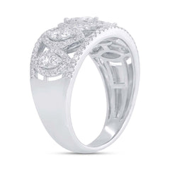 0.71ct 14k White Gold Diamond Lady's Ring