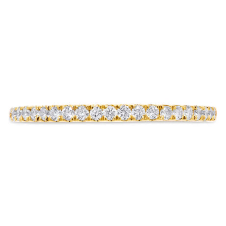 0.22ct 14k Yellow Gold Diamond Lady's Band