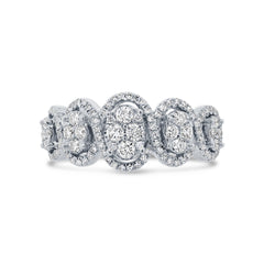 0.55ct 14k White Gold Diamond Lady's Ring