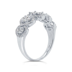 0.55ct 14k White Gold Diamond Lady's Ring