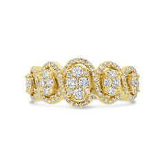 0.55ct 14k Yellow Gold Diamond Lady's Ring
