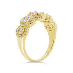 0.55ct 14k Yellow Gold Diamond Lady's Ring