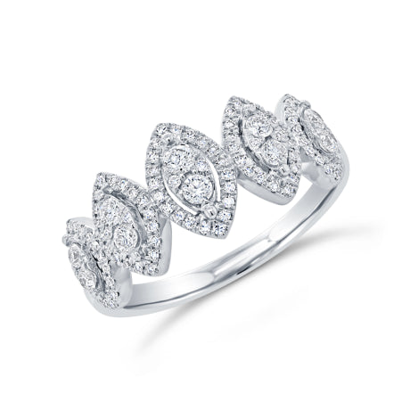 0.47ct 14k White Gold Diamond Lady's Ring