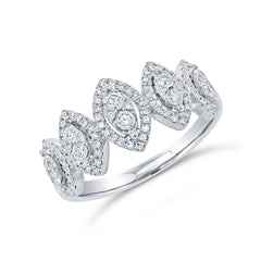 0.47ct 14k White Gold Diamond Lady's Ring