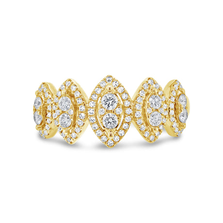 0.47ct 14k Yellow Gold Diamond Lady's Ring