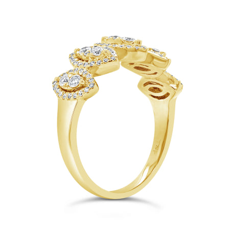 0.47ct 14k Yellow Gold Diamond Lady's Ring