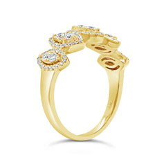 0.47ct 14k Yellow Gold Diamond Lady's Ring