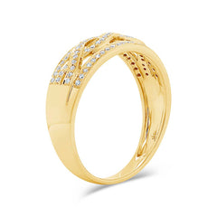 0.20ct 14k Yellow Gold Diamond Lady's Ring
