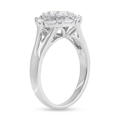 0.75ct 14k White Gold Diamond Lady's Ring