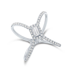 0.50ct 14k White Gold Diamond Lady's Ring