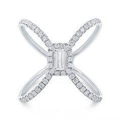 0.50ct 14k White Gold Diamond Lady's Ring