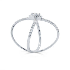 0.50ct 14k White Gold Diamond Lady's Ring