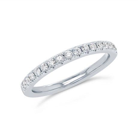 0.28ct 14k White Gold Diamd Lady's Band