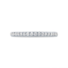 0.28ct 14k White Gold Diamd Lady's Band