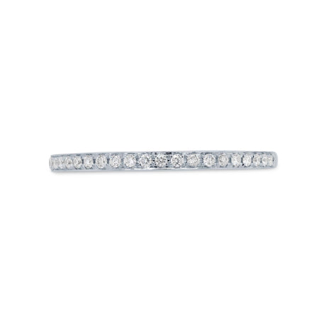 0.20ct 14k White Gold Diamd Lady's Band