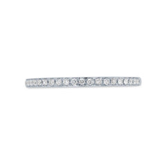 0.20ct 14k White Gold Diamd Lady's Band