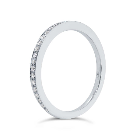 0.20ct 14k White Gold Diamd Lady's Band