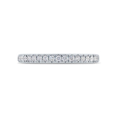 0.23ct 14k White Gold Diamond Lady's Band