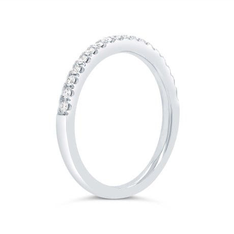 0.23ct 14k White Gold Diamond Lady's Band