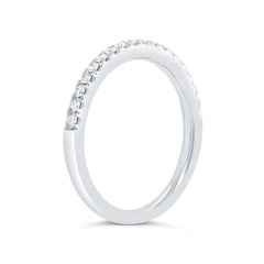 0.23ct 14k White Gold Diamond Lady's Band