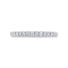 0.30ct 14k White Gold Diamond Lady's Band