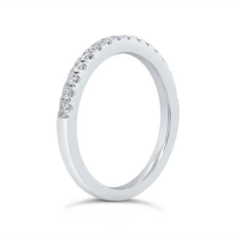 0.30ct 14k White Gold Diamond Lady's Band
