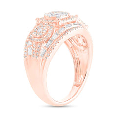 0.92ct 14k Rose Gold Diamond Lady's Ring
