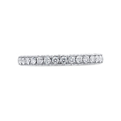 1.07ct 14k White Gold Diamond Lady's Band