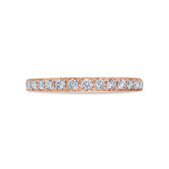 0.36ct 14k Rose Gold Diamond Lady's Band
