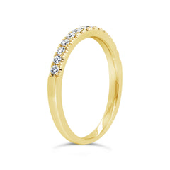 0.31ct 18k Yellow Gold Diamond Lady's Band