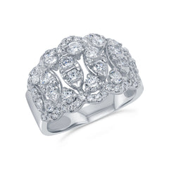 1.69ct 14k White Gold Diamond Lady's Ring