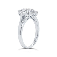 0.47ct 14k White Gold Diamond Lady's Ring