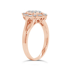 0.47ct 14k Rose Gold Diamond Lady's Ring