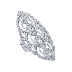 1.59ct 14k White Gold Diamond Lady's Ring