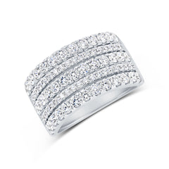 1.80ct 14k White Gold Diamond Lady's Ring