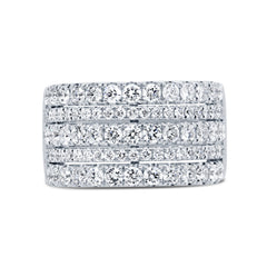 1.80ct 14k White Gold Diamond Lady's Ring