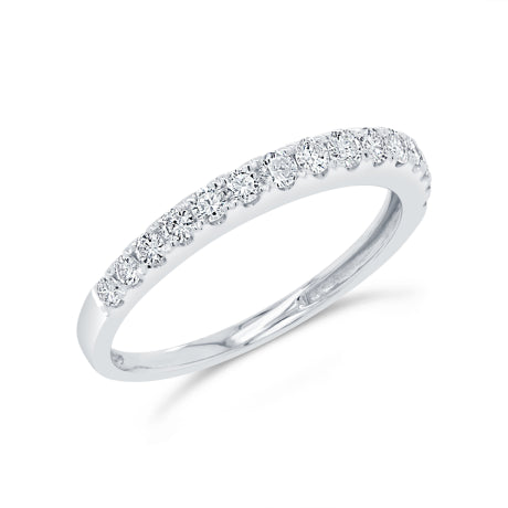 0.49ct 14k White Gold Diamond Lady's Ring
