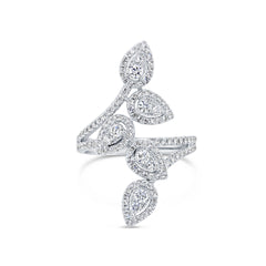 0.72ct 14k White Gold Diamond Lady's Ring