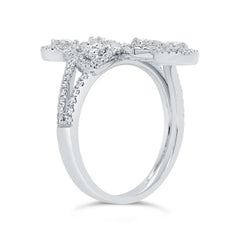 0.72ct 14k White Gold Diamond Lady's Ring